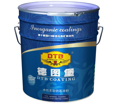 德图堡DDF6600 引领绿色建筑新潮的无机水性多彩仿石涂料